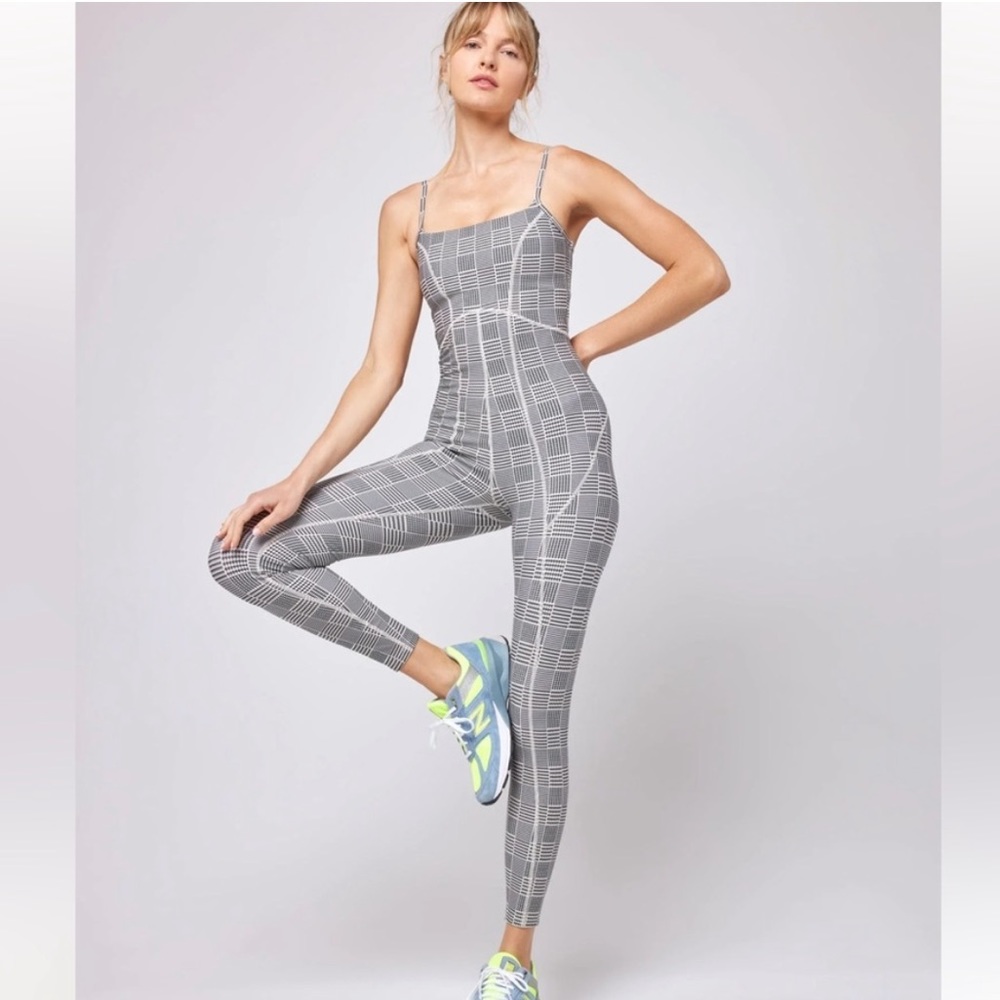 L*Space Go The Distance Houndstooth Jumpsuit